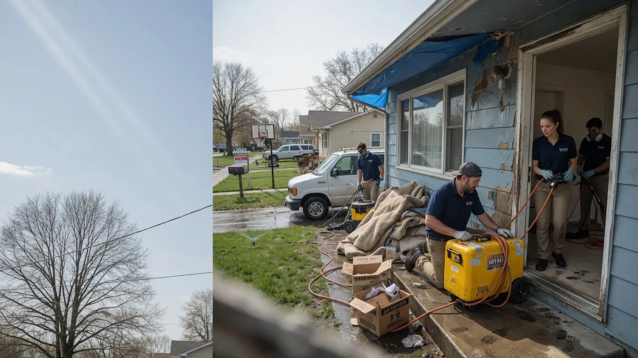 Basement Flood Cleanup in Kingsville, MO near me